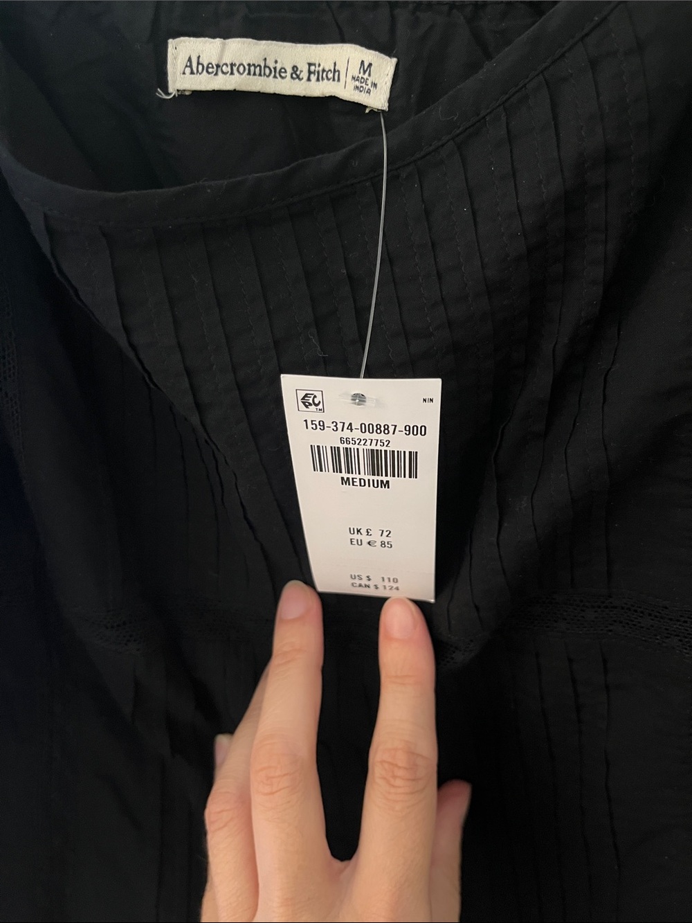 Abercrombie & Fitch Scoopneck Flowy Mini Dress - Picture 14 of 15